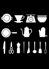 The kitchenware(black Ver)