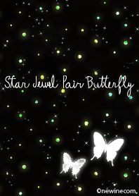 Star Jewel Pair Butterfly