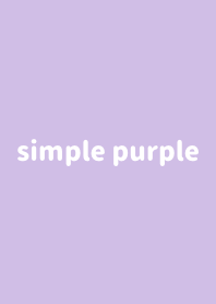 ..Simple purple..