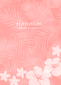 Hawaiian Palm tree -Pink-