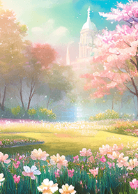 Beautiful real scenery(Spring-729)