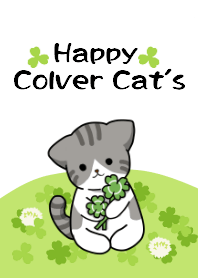 Happy Clover Cat's from Japan