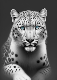 Dreamy white snow leopard 240Ea1