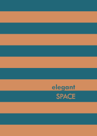 elegant SPACE <BROWN/PEACOCK>