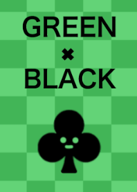 GREEN x BLACK