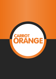 Carrot Orange & Black