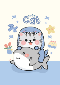 แมวน่ารักฉลาม : บลูเลิฟๆ :D