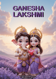Ganesha-Lakshmi, wealth and success (JP)