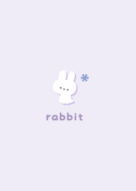 兔子5 水晶 [紫色]