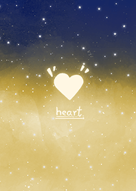 星空愛心-浪漫漸層 黃