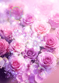 Crystal Rose Heart