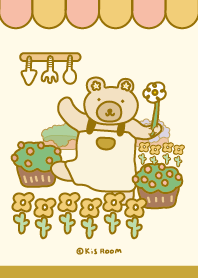 花朵小熊