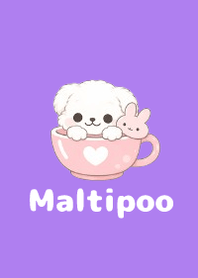 柔軟馬爾泰迪主題 Purple 01