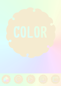 beige color rainbow  G20