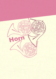 horn 3clr Deep Orchid Pink