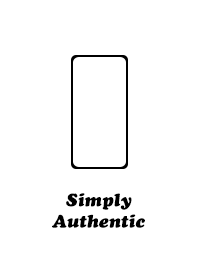 Simply Authentic Smarthphone White-Black