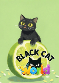 Cute Black Cat World - JP76