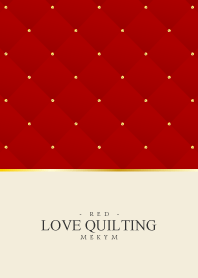 LOVE QUILTING RED 17