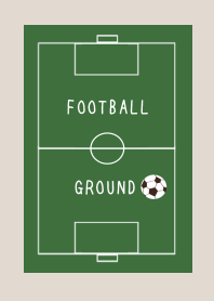 FOOTBALL GROUND/BEIGE