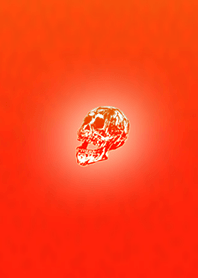 Skeleton Red Orange