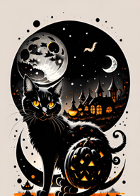 浮世絵万聖節猫 C0d7C0