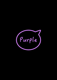Simple Black & Purple No.5