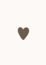 HEART -BEIGE