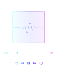 MUSIC PLAYER 2 Grad  - White - 85