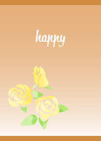 pale yellow rose on brown