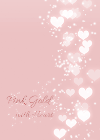Pink Gold with Heart