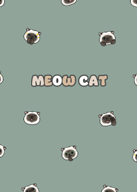 neko head5 - dusty green