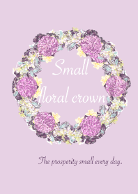 Small floral crown