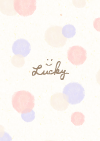 Watercolor dot Pink Purple4 from Japan