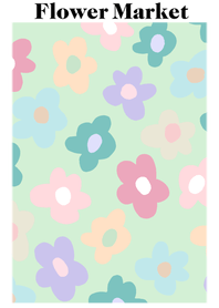 Colorful flowers emotional Theme 007