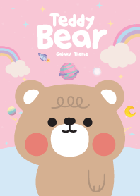 Teddy Bear Cutie Galaxy Pink