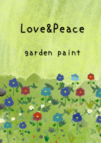 油畫藝術【garden paint 195】
