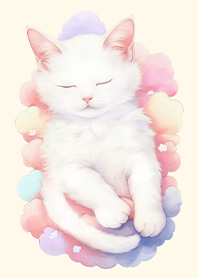 Cat's Dream-Soft Marshmallow cloud 1