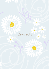 White flower darkish10 from Japan