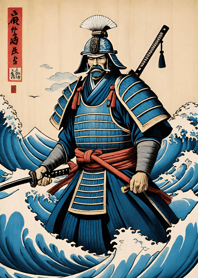 Ukiyo-e - Whale 1cf100
