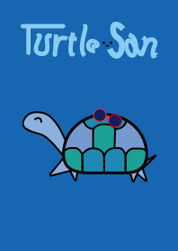 Turtle San 2nd - Blue - glasses