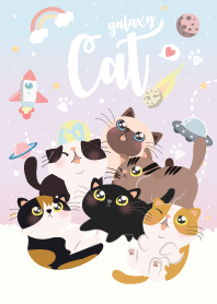 Cat Galaxy (Pastel ver.)