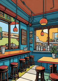 Cozy Coffee shop 175cFe