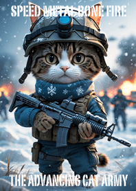 The advancing cat army 10