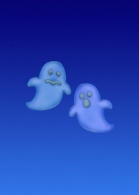 Blueberry Ghost Cookie