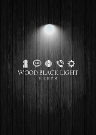 WOOD BLACK LIGHT -SILVER-