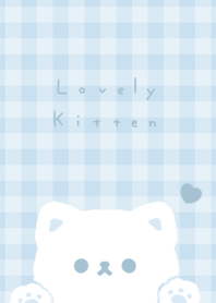 แมวน่ารัก / aqua blue