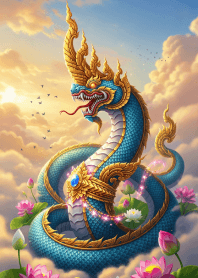 Sky Serpent Serene Blessings