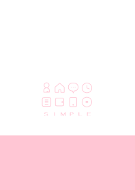 SIMPLE(white pink)V.992b