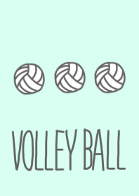 I love volleyball.