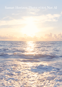 Sunset Horizon Photo #164 Not AI